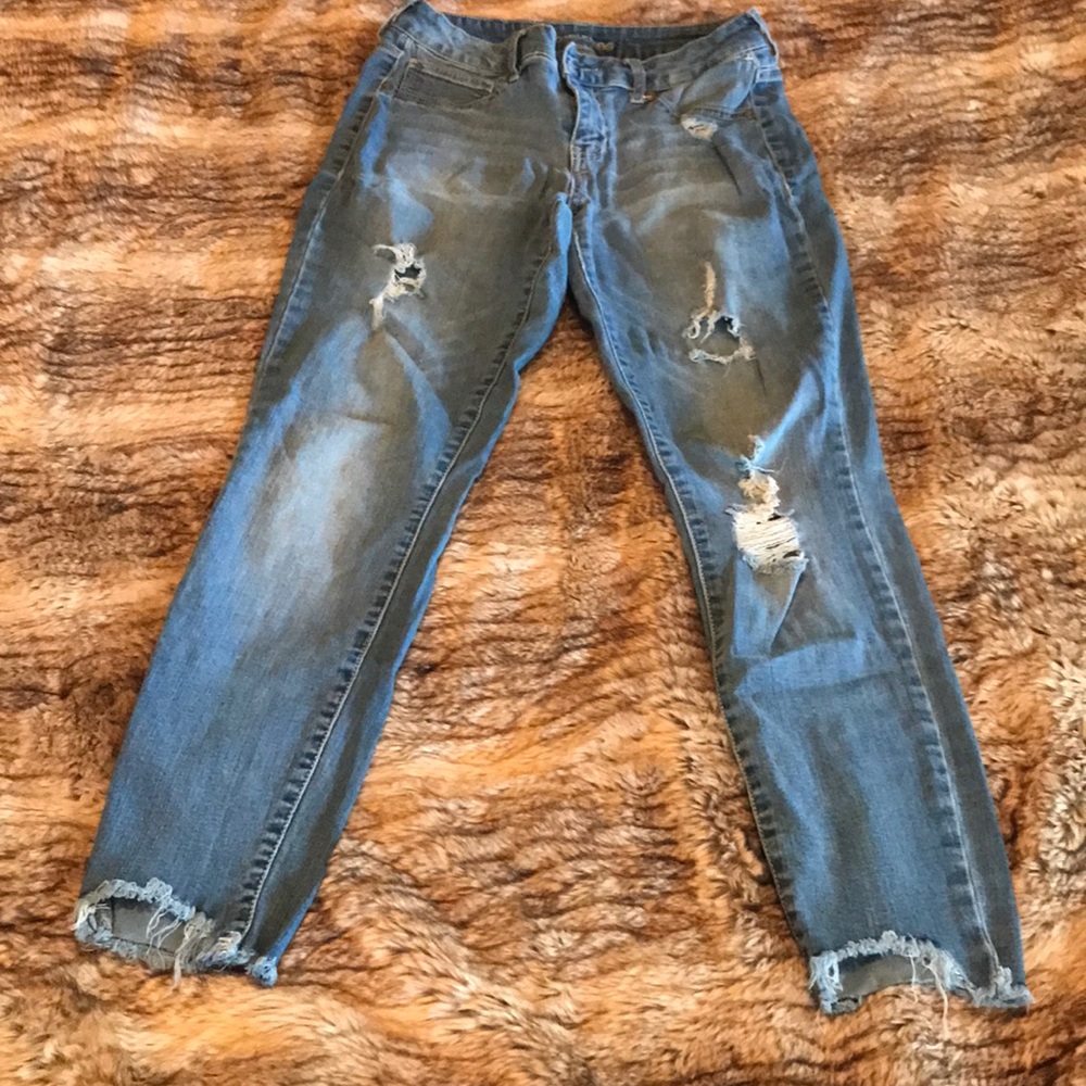 Distressed Jeggings